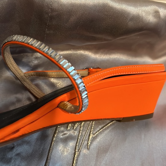 Giuseppe Zanotti Bright Orange Sandal - Picture 11 of 16